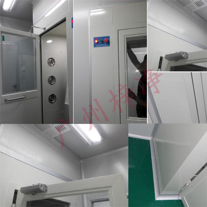 無塵車間潔凈室風淋室安裝圖 無塵車間潔凈室風淋室安裝圖